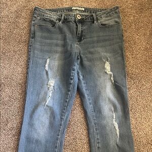 Guess Women's Distressed Skinny Jeans